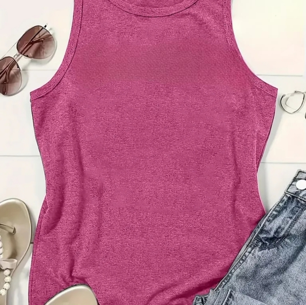 Dark Gray Tank W UR Design Or Text. 1 Color. Full Color Slightly Exra M-XXL - Picture 5 of 8